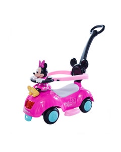 Coche para niños con guía Minnie Mouse