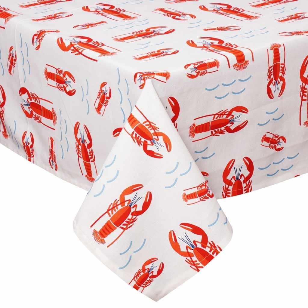 Mantel Estampado De Langostas 160X320Cm