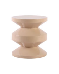 Mesa Auxiliar Beige 31X31X33.5Cm