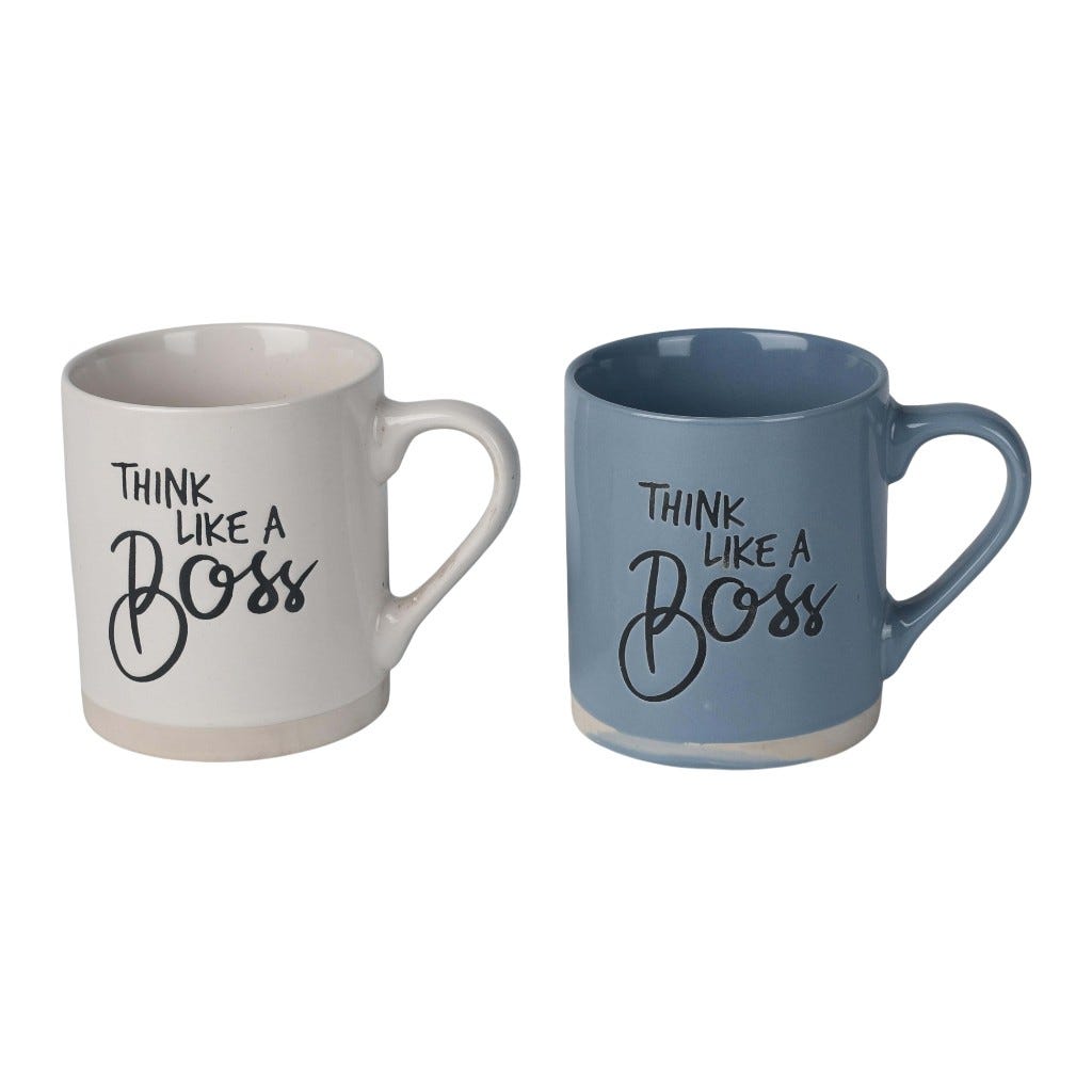 Taza "Think Like A Boss" Surtido 580Ml