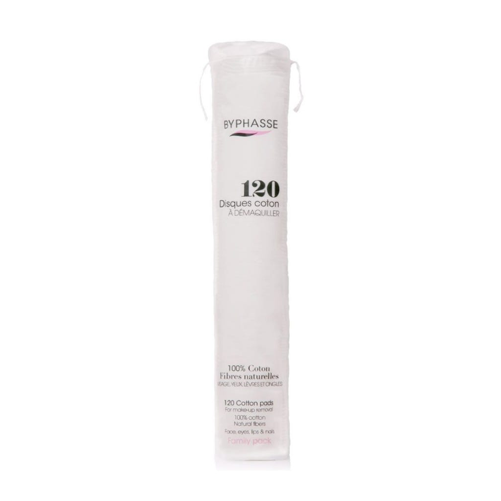120 Discos De Algodón Ovalados Desmaquillaje