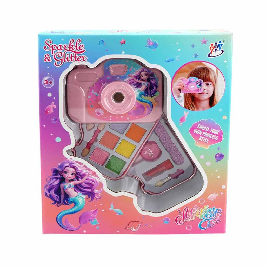 Set Maquillaje Estuche Forma De Cámara