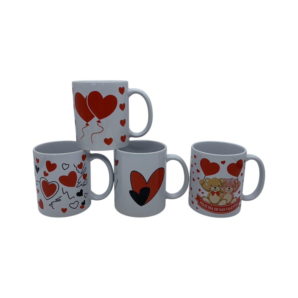 Taza De Cerámica Estampado Surtido 11oz