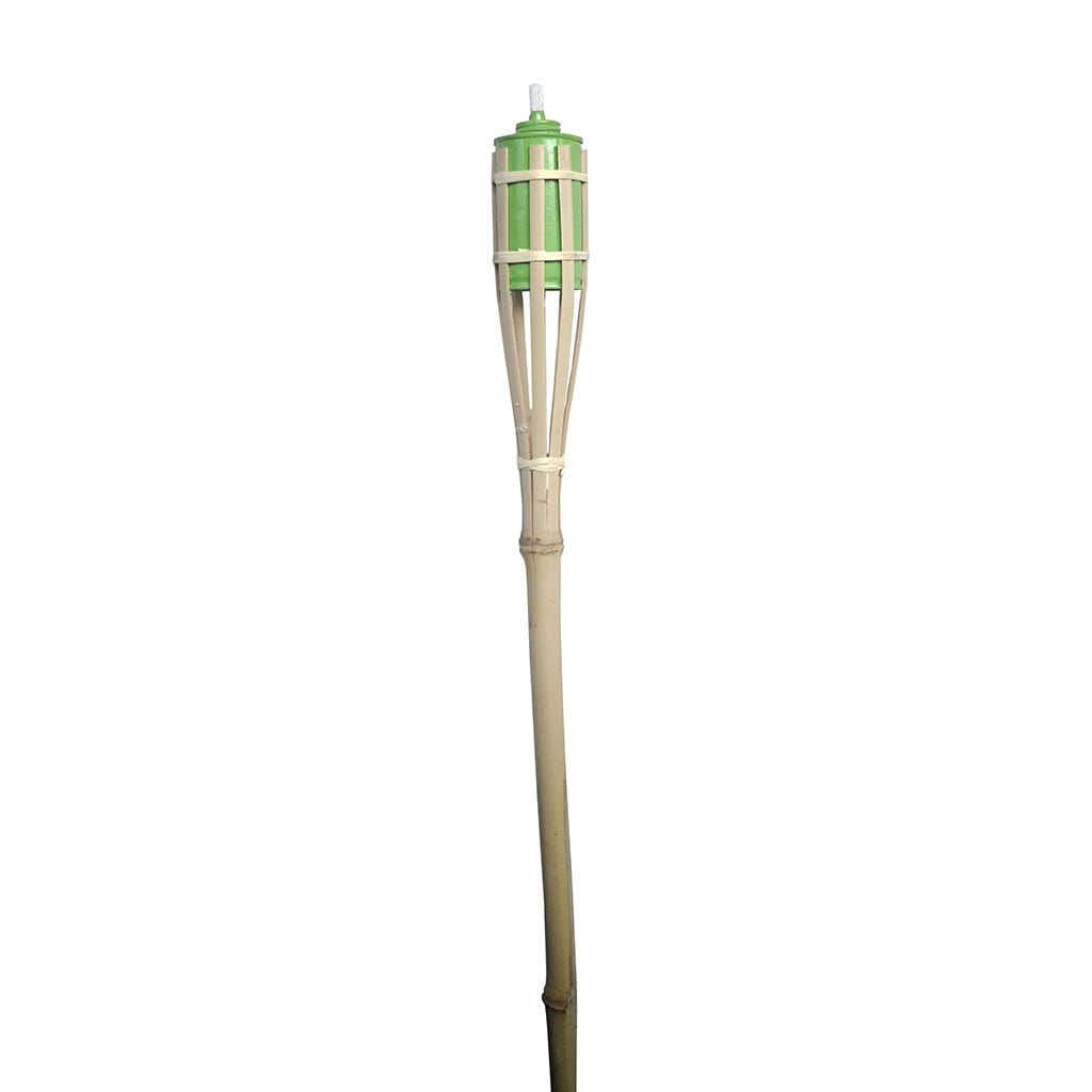 Antorcha De Bambú Coloreada