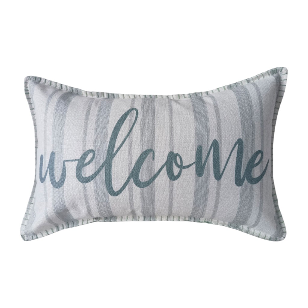 Cojín Con Estampado De Bienvenida 30X50Cm