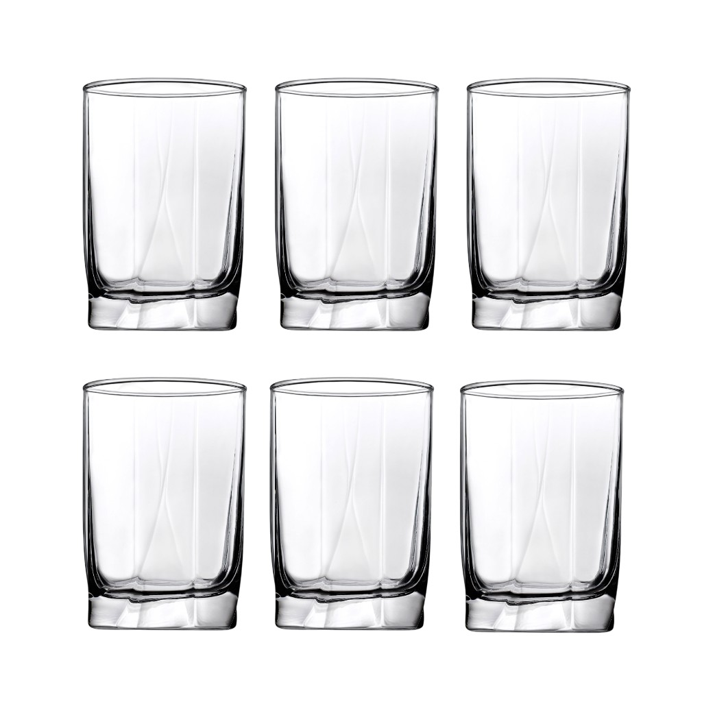 Juego De Vasos Luna 250Ml 6Pzs