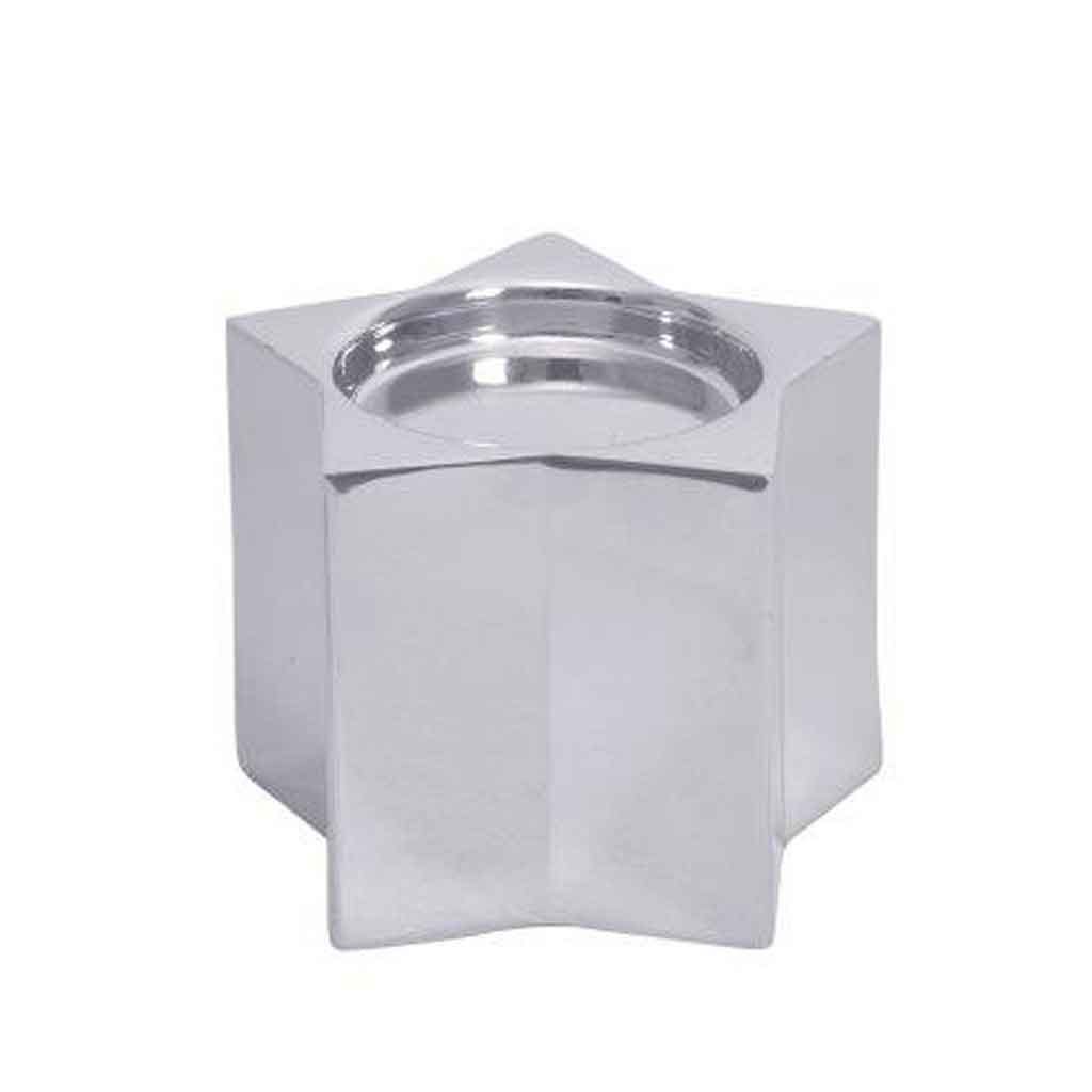 Candelabro De Estrella De Metal 14X14X10Cm
