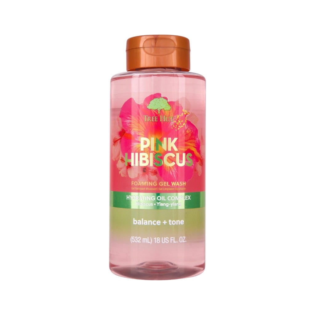 Gel Limpiador Espumoso Con Hibisco Rosa