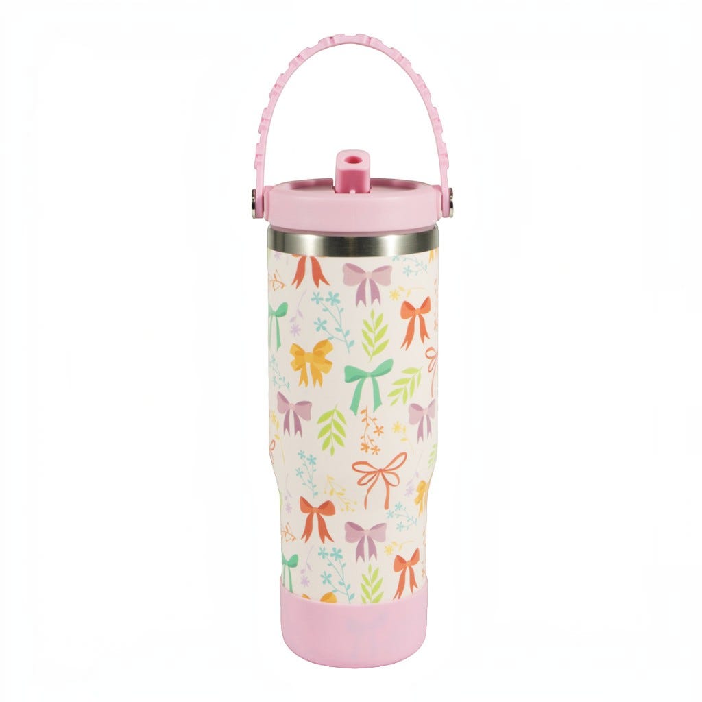 Termo Estampado De Acero Inoxidable 900Ml Surtidos