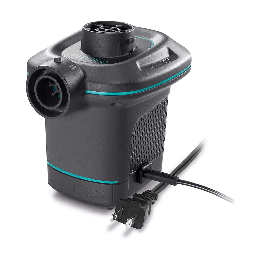 Bomba de Aire Eléctrica Intex Quick Fill 120V AC