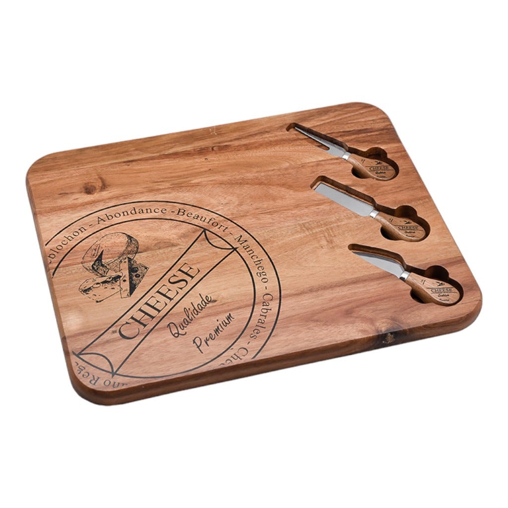 Tabla De Quesos Set 4Pcs