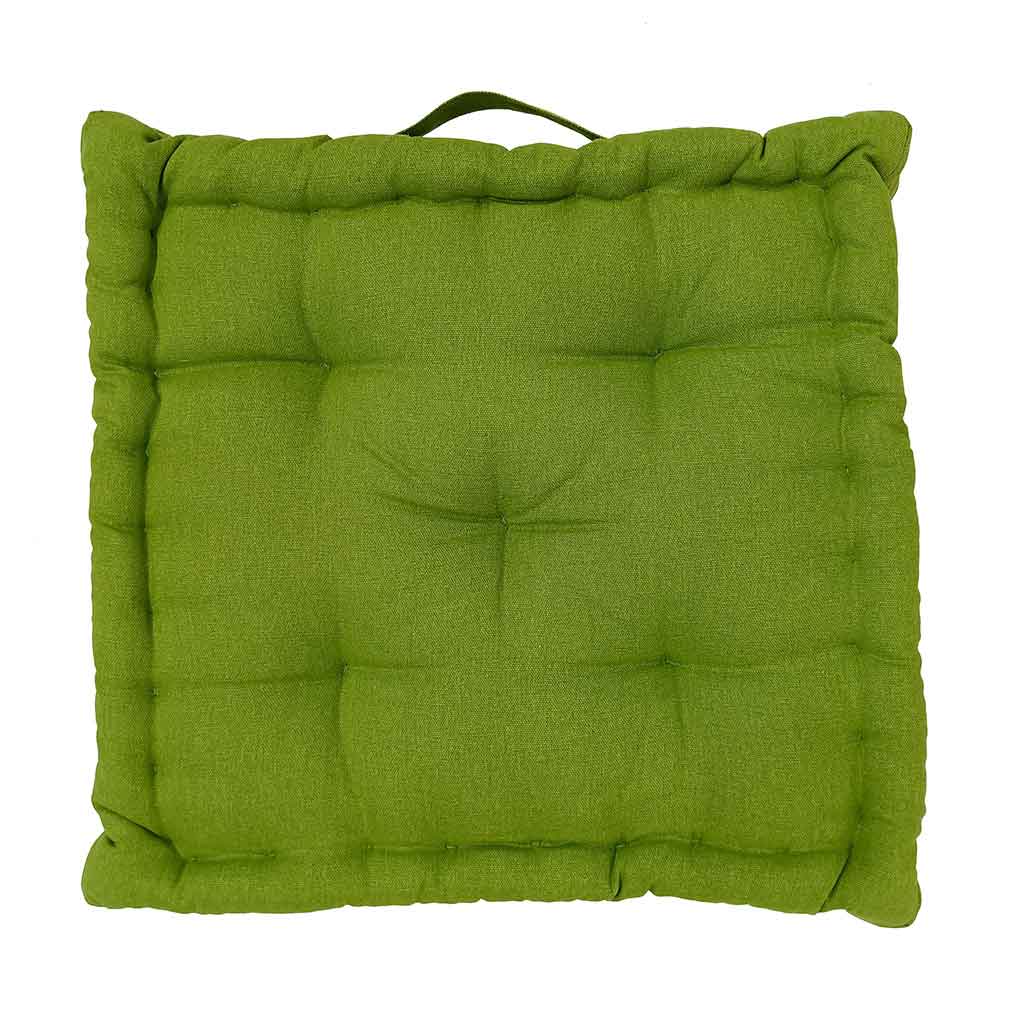 Cojín Decorativo Verde 40X40X6Cm