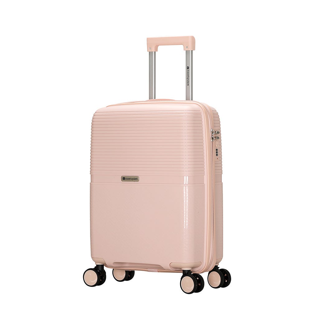 Maleta De Viaje Rosa Claro 20"