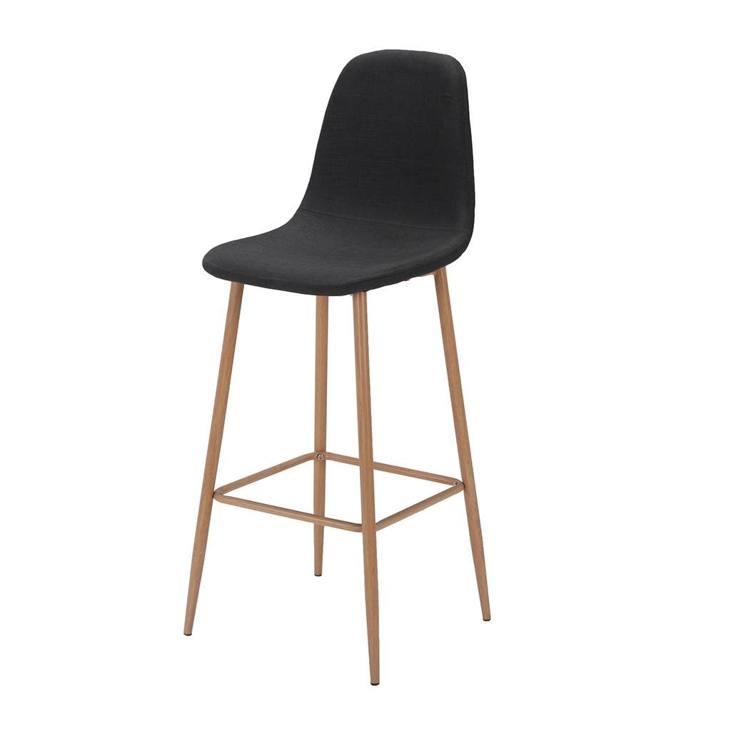 Silla De Bar Ino Gris Oscuro