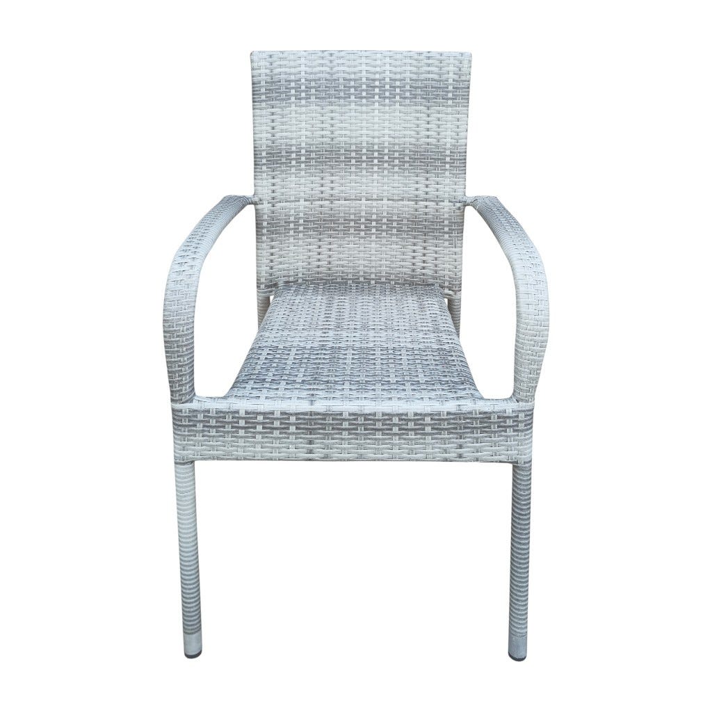Silla De Patio Gris Paris 55.5X63X95Cm