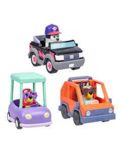 Set De Bluey Figura Y Vehículo Surtido