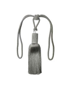 Borla De Cortina Color Gris Claro 68Cm