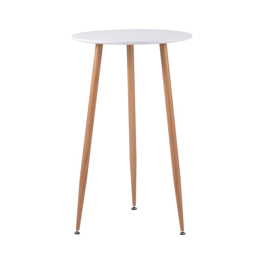 Mesa De Bar Redonda Ino 60X60X100Cm