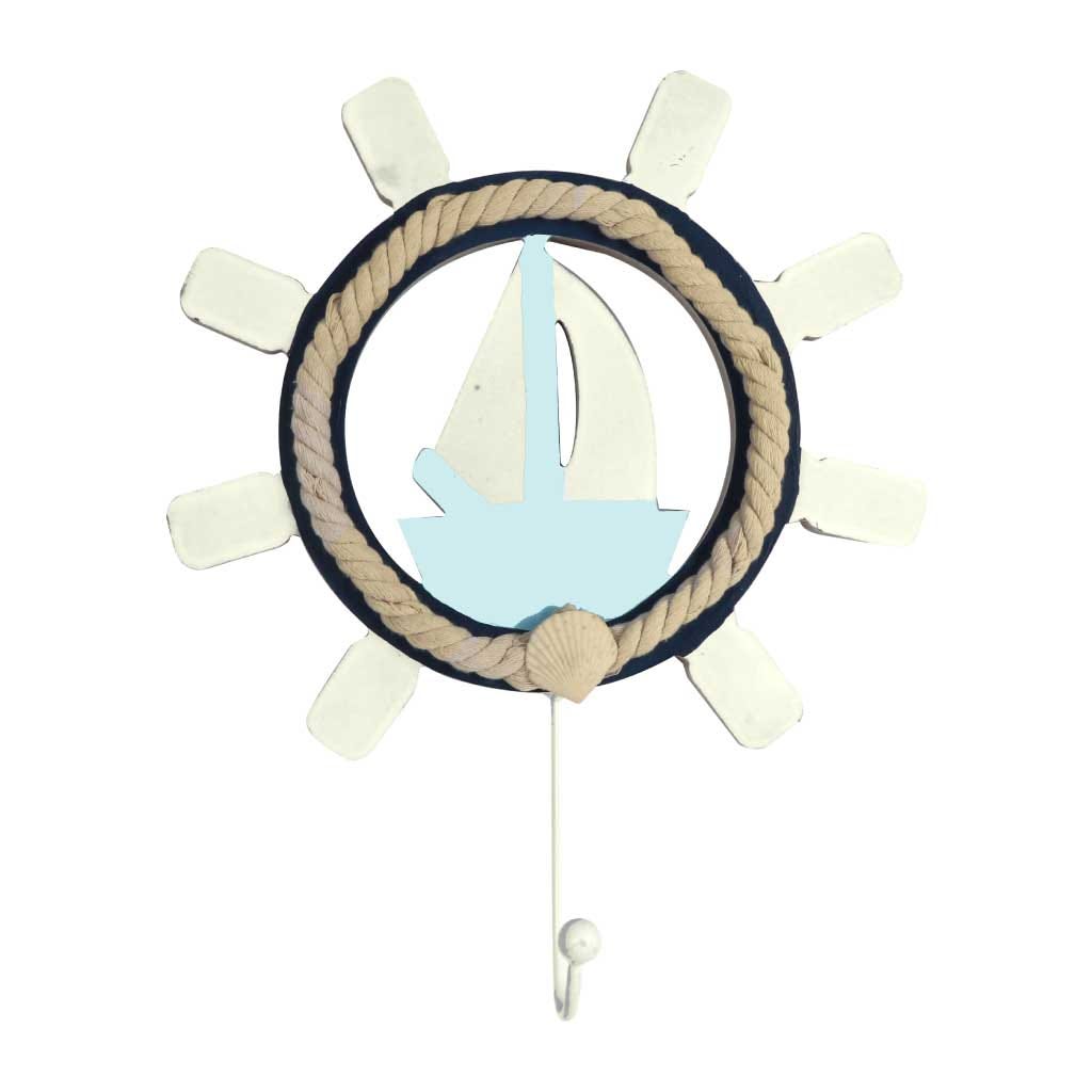 Gancho de Pared con Diseño Marino 29X37X5.5CM/11X15X2IN