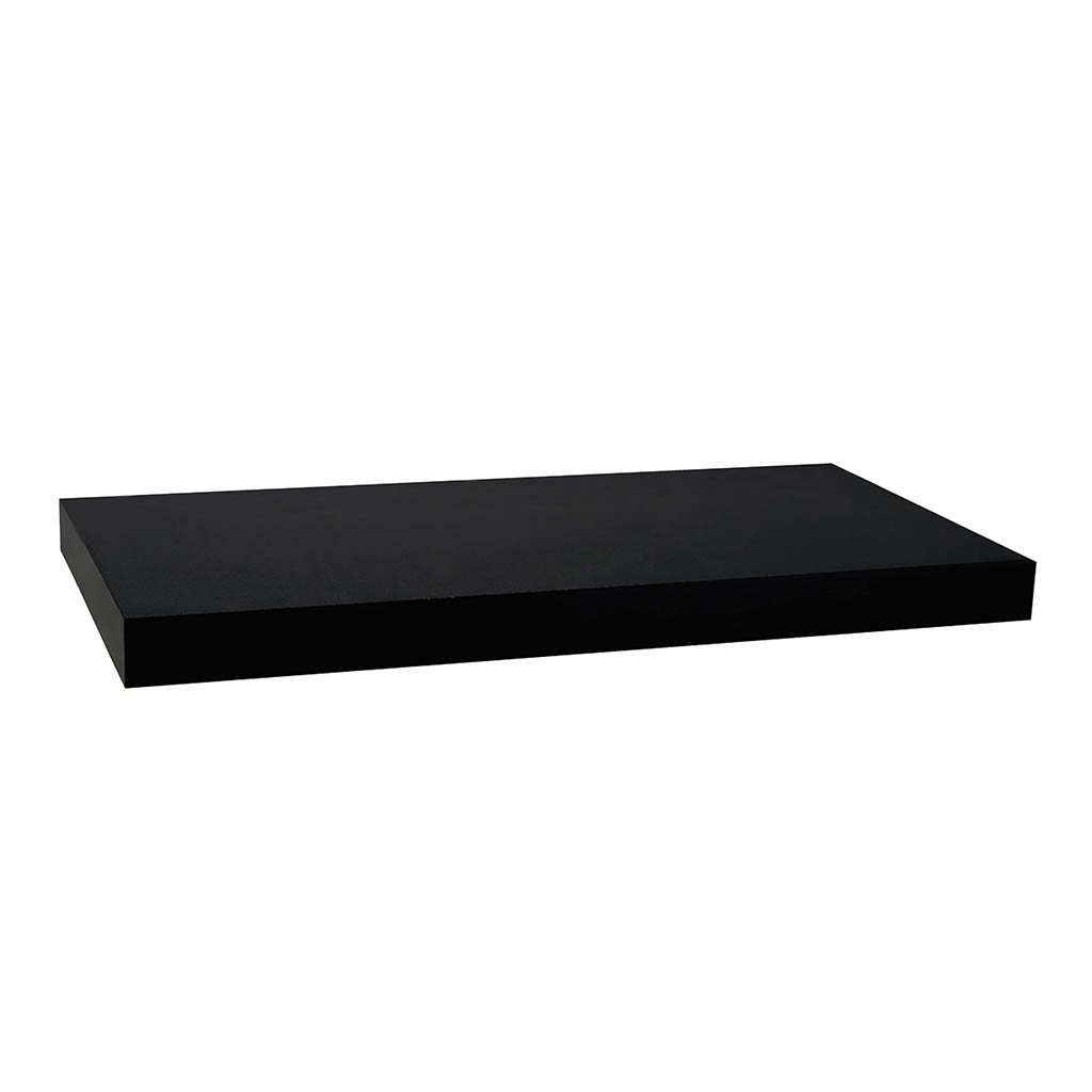 Repisa de pared negro 60X23.5X3.8CM
