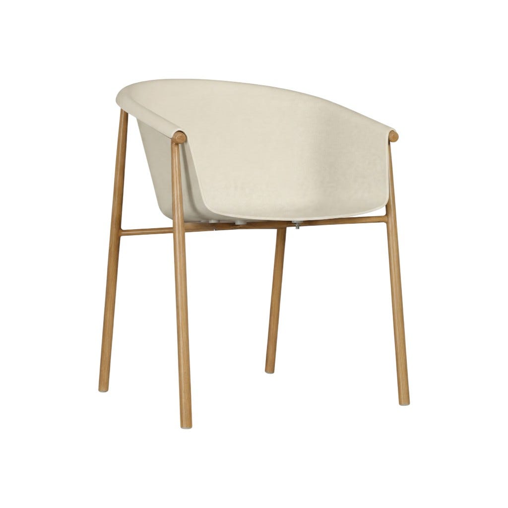 Silla De Comedor Gris Juliana 57X57X80Cm