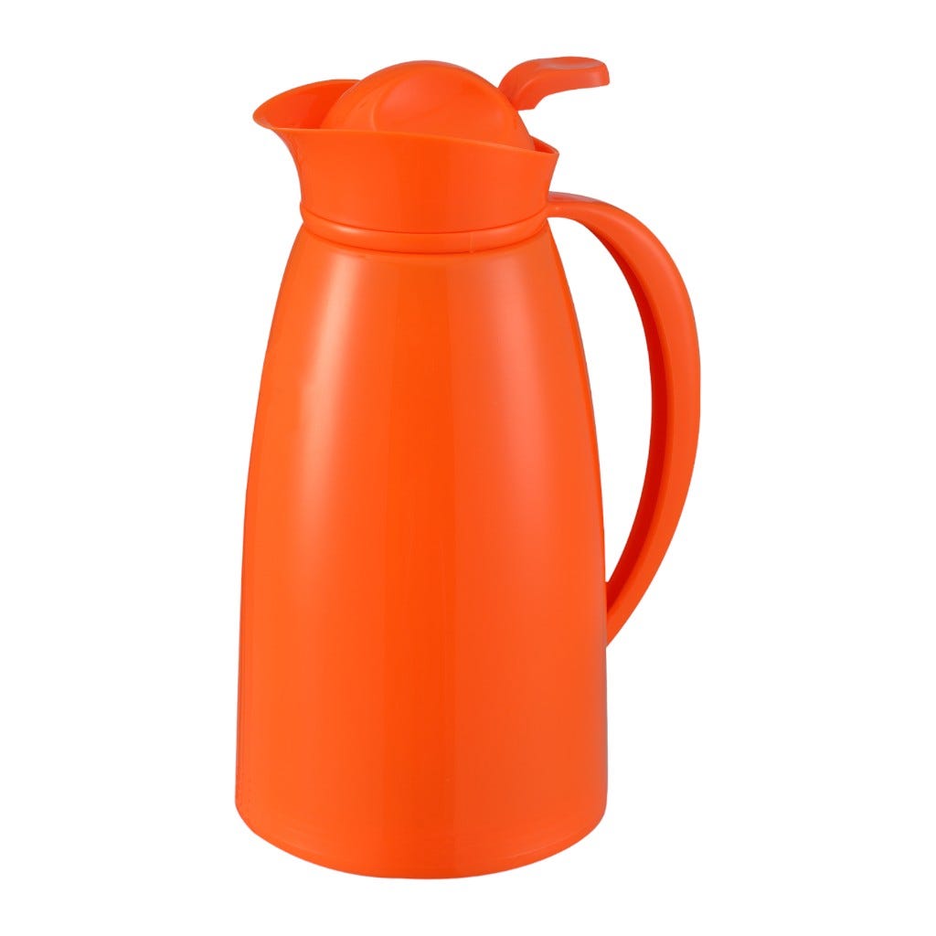 Termo Para Café Naranja De 1l