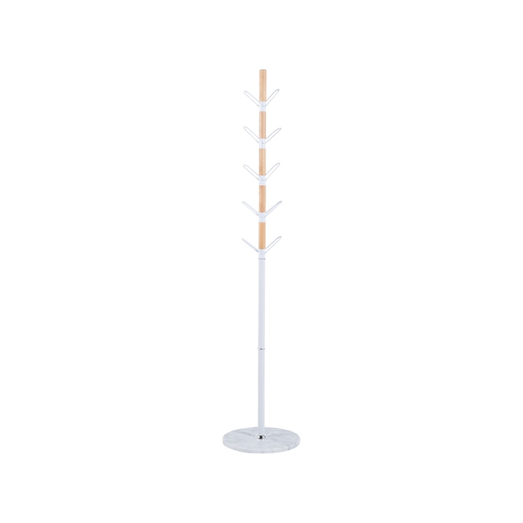 Percha Cyclos Blanco 37X37X171Cm/14,5X14,