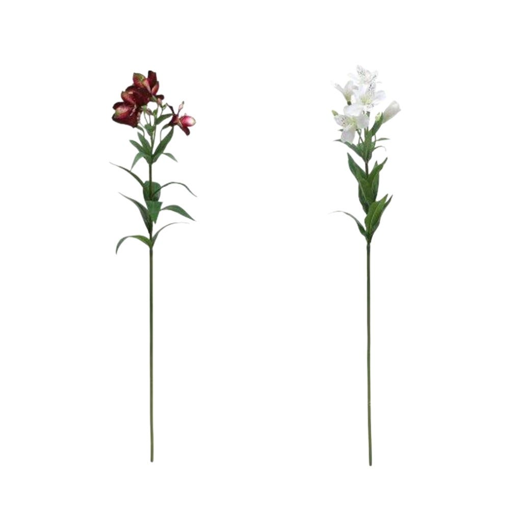 Flor Decorativa De Alstroemeria 76cm
