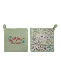 Agarra Olla Con Modelo Estampado 20X20Cm