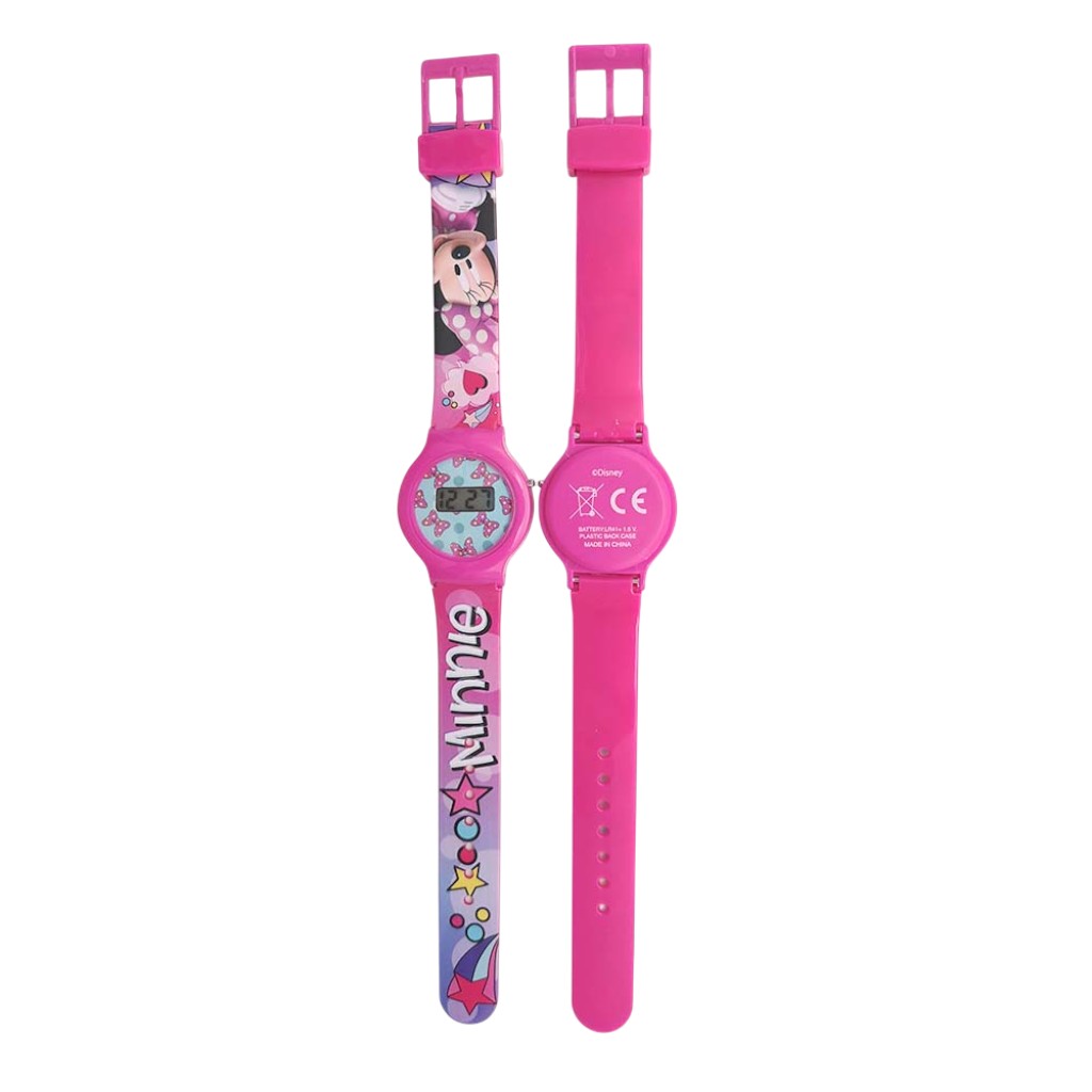 Minnie Mouse Reloj Básico Digital 5 Funciones