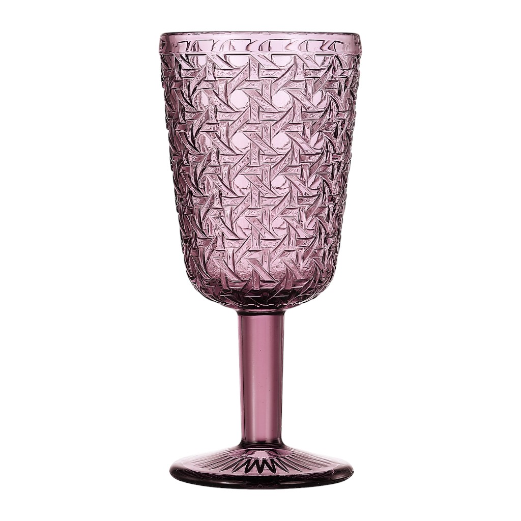 Copa De Vino Color Rojo 10Oz