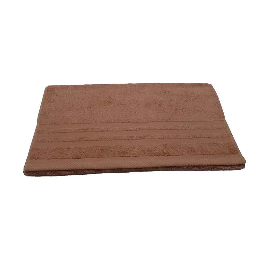 Toalla De Felpa Color Durazno Para Rostro 50X90Cm