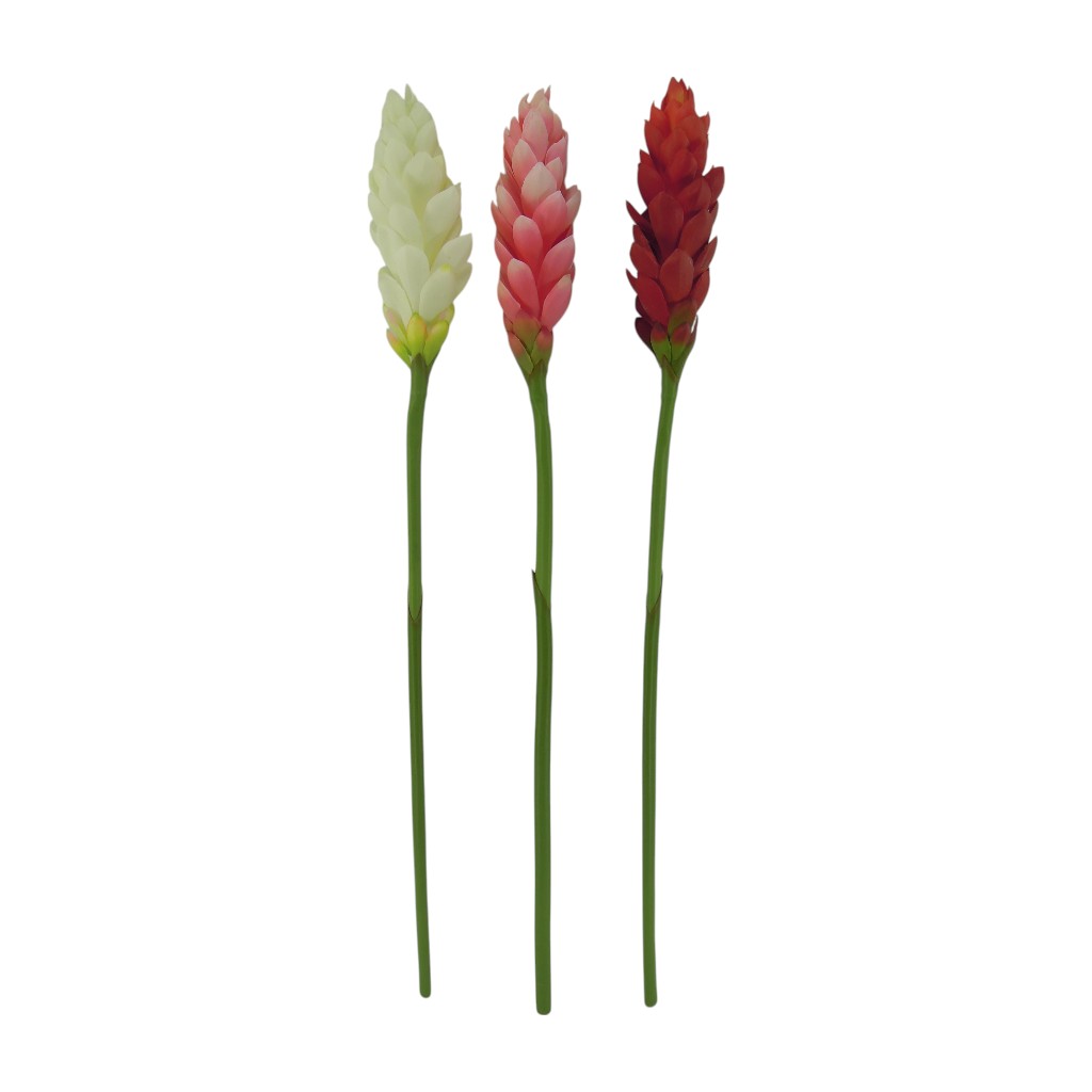 Flor Ginger Lily Spray Artificial 86cm Surtido