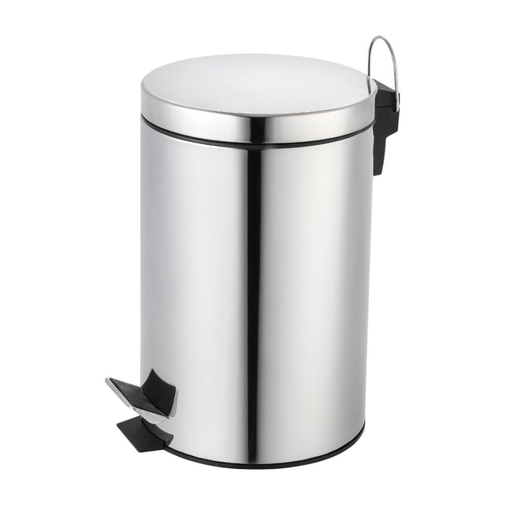 Papelera 3.1gal Plateados