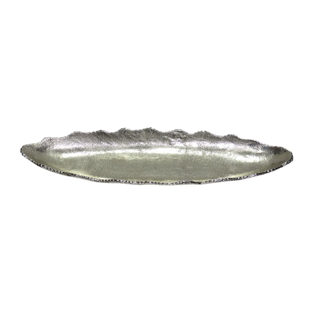Bandeja Plateada 42x12cm