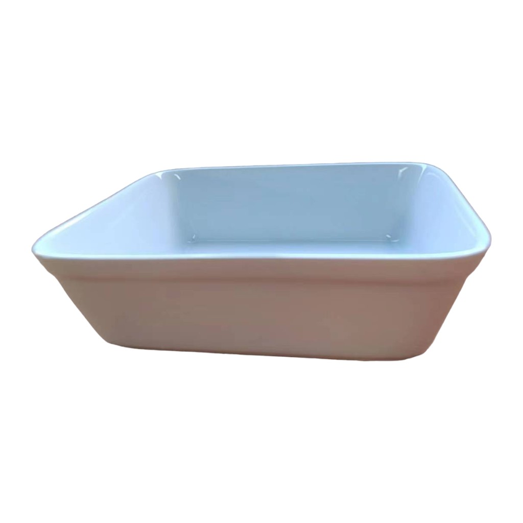 Bandeja Para Hornear De Color Blanco 22.5X21X6.5Cm