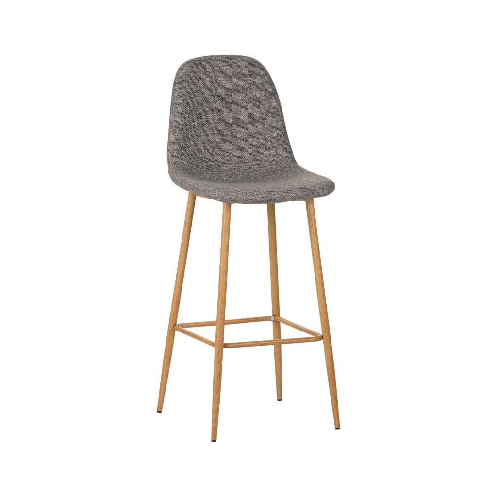 Silla De Bar Ino Gris 49,5x41x109,5cm