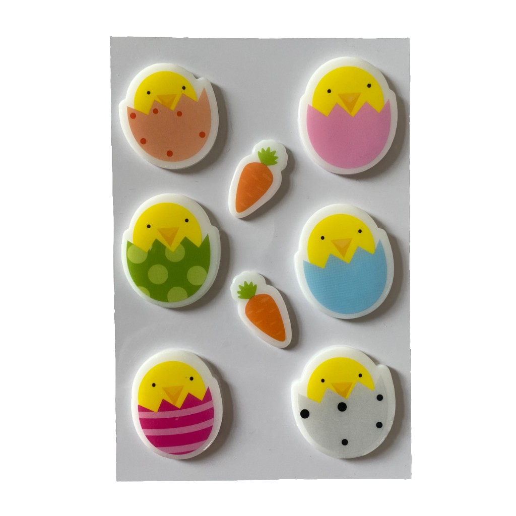Calcomania De Huevos De Pascua 10X15Cm