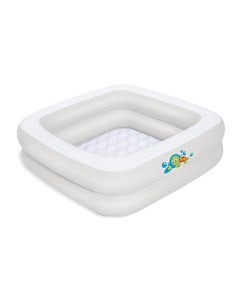 Piscina Inflable Bañera Para Bebe Bestway 34"X34"X10"/86cmx86cmx25cm