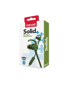 Auriculares Maxell Solid Bluetooth Verde