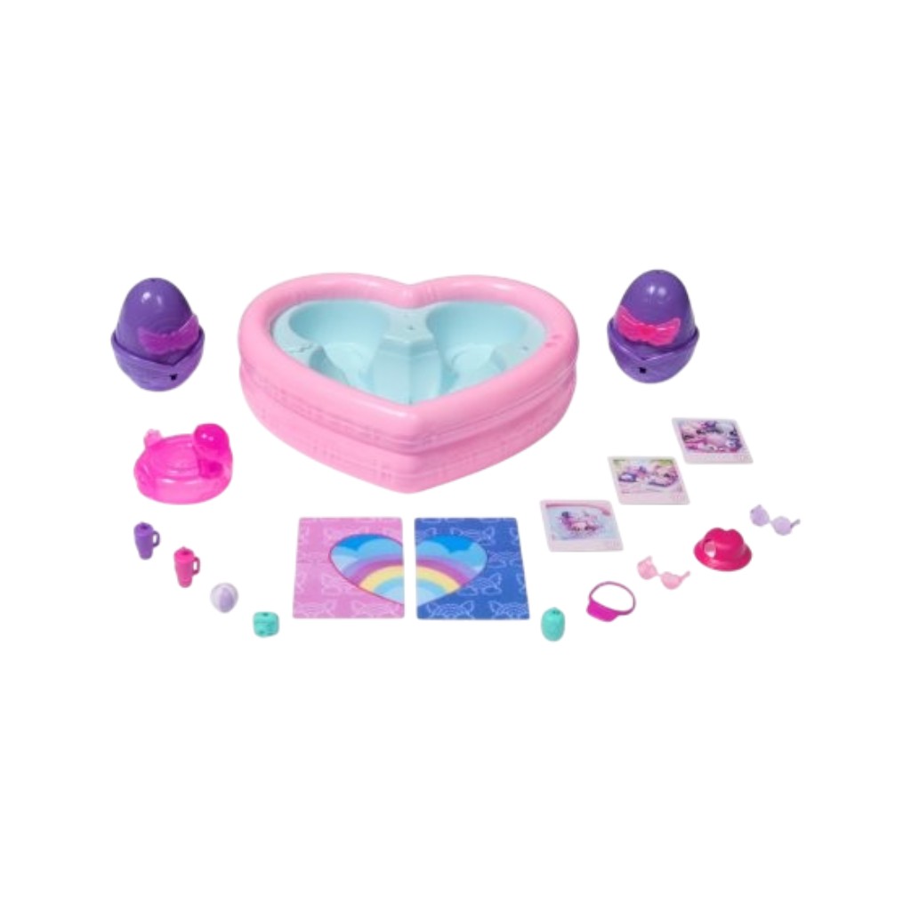 Hatchimals Alive Set Fiesta De Pisicina Con Tu Mejor Amiga