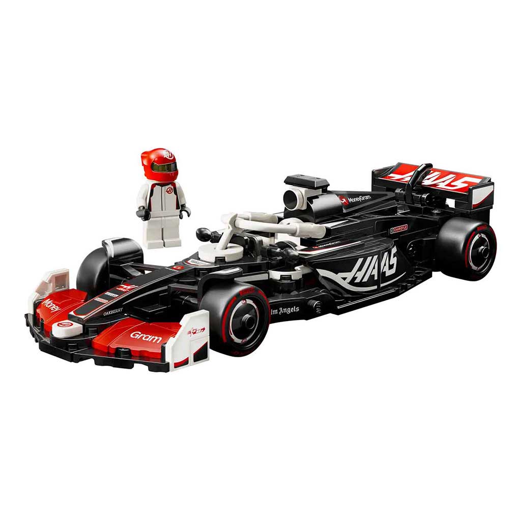 Bloques Lego Coche De Carreras MoneyGram Hass F1 Team VF-24 242Pzs