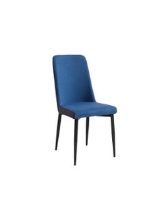SILLA DE COMEDOR AZUL BONNI 47X44X92CM