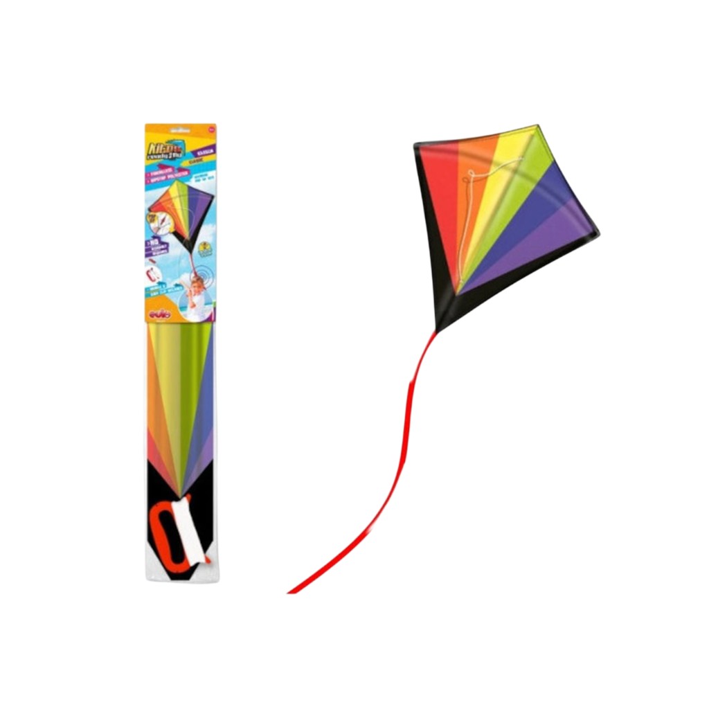 Kites R2Fly Cometa Arcoiris Clasica Pop Up