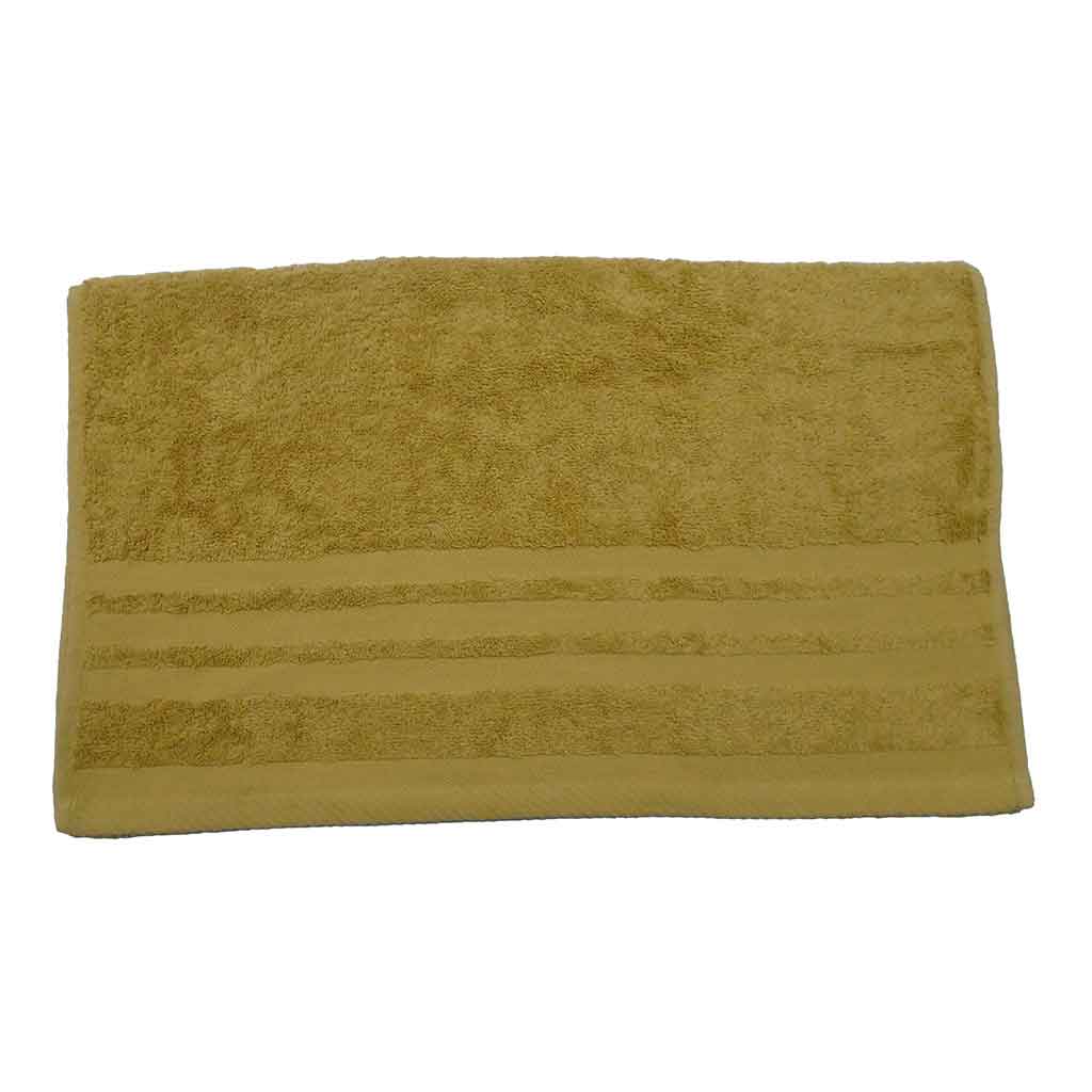 Toalla Para Rostro Amarillo 50X90Cm