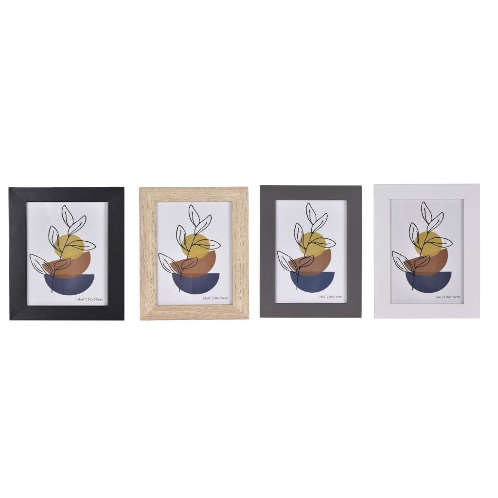 Marco De Fotos 3 Piezas Colores Surtidos 13X18X4Cm